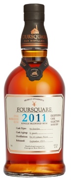 Rhum Foursquare 2011 60% 70cl