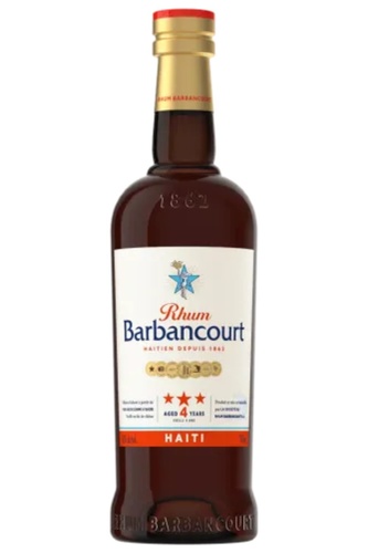 RHUM HAITI 4 ANS BARBANCOURT 43% 70CL
