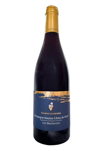 AOP BOURGOGNE HAUTES COTES DE NUITS RGE LES MARTENNES DOM LES ASTRELLES 2022 BIO