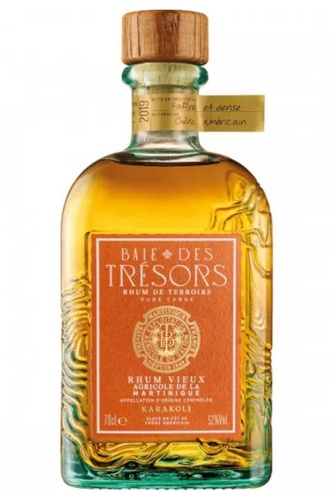 RHUM AGRICOLE VIEUX BAIE DES TRESORS KARAKOLI 52% 70CL
