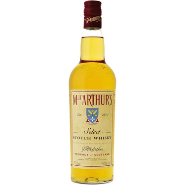 Whisky Ecosse Mac Arthur's Select Blend 40% 70cl