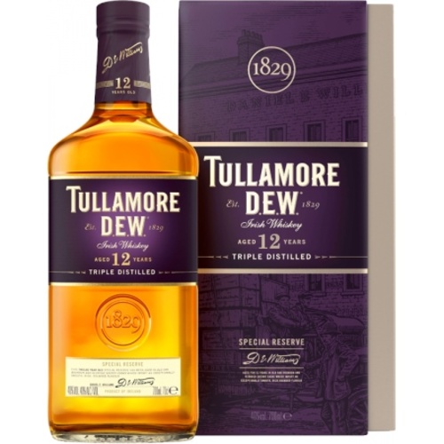WHISKEY IRLANDE BLEND TULLAMORE DEW 12 ANS SPECIAL RESERVE 40% 70CL