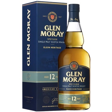 Whisky Ecosse Speyside Single Malt Glenmoray 12 Ans 40% 70cl