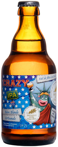 BIERE FRANCE BLONDE CRAZY IPA 0.33 6.5%